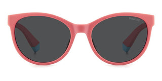 Polaroid Pld 8065/s Unisex Pink Cat Eye Sunglasses