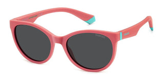 Polaroid Pld 8065/s Unisex Pink Cat Eye Sunglasses
