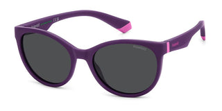 Polaroid Pld 8065/s Unisex Violet Cat Eye Sunglasses
