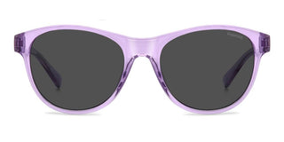 Polaroid Pld 8066/s Unisex Violet Geometric Sunglasses