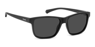 Polaroid Pld 8067/s Unisex Black Rectangle Sunglasses
