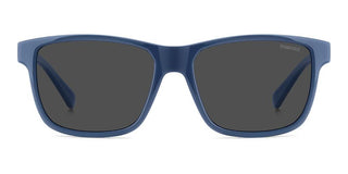 Polaroid Pld 8067/s Unisex Blue Rectangle Sunglasses
