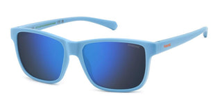 Polaroid Pld 8067/s Unisex Blue Rectangle Sunglasses