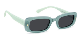 Polaroid PLD 8071/S children Green Rectangle Sunglasses