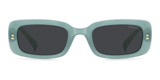Polaroid PLD 8071/S children Green Rectangle Sunglasses