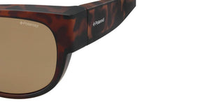 Polaroid PLD 9004/S unisex Havana Rectangle Sunglasses