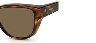 Polaroid PLD 9013 women Brown Butterfly Sunglasses