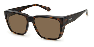 Polaroid PLD 9018/S men Havana Rectangle Sunglasses