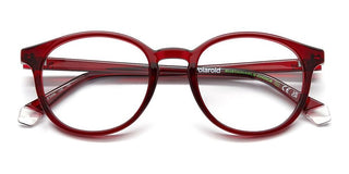 Polaroid PLD D498 unisex Red Geometric Eyeglasses