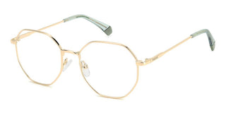 Polaroid Pld D555 Women Gold Geometric Eyeglasses