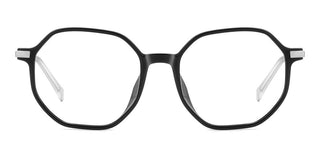 Polaroid Pld D566/g Women Black Geometric Eyeglasses
