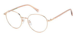 Polaroid Pld D567/g Unisex Rose Gold Pantos Eyeglasses