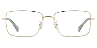 Polaroid Pld D582/g Men Gold Rectangle Eyeglasses