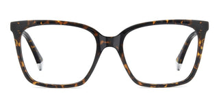 Polaroid Pld D588 Women Havana Squared Eyeglasses