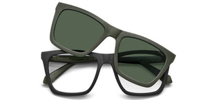Polaroid Pld D591/c Men Black Squared Sunglasses