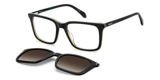 Polaroid PLD D604/C men Black Rectangle Sunglasses