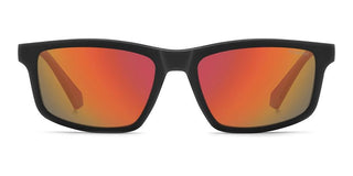Polaroid PLD D622/C men Black Rectangle Sunglasses