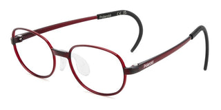 Polaroid Pld D843 Unisex Red Oval Eyeglasses