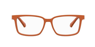 Polaroid Pld D844 Unisex Orange Rectangle Eyeglasses