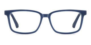 Polaroid Pld D844 Unisex Blue Rectangle Eyeglasses