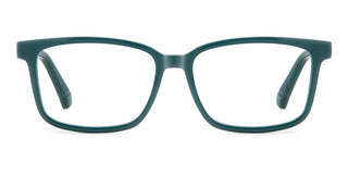 Polaroid Pld D844 Unisex Green Rectangle Eyeglasses