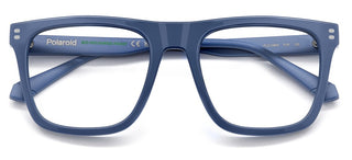 Polaroid Pld D849 Children Blue Rectangle Eyeglasses