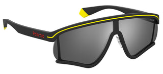 Polaroid PLD MSGM 2/G unisex Black Shield Sunglasses