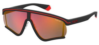 Polaroid PLD MSGM 2/G unisex Black Shield Sunglasses