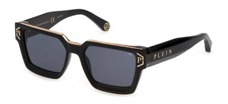Philipp Plein PLEIN BRAVE SHADE SPP005M unisex Black Geometric Sunglasses