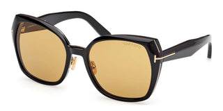 Tom Ford PLUM FT1223 women Black Butterfly Sunglasses