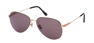 Tom Ford PORSCHA FT 0993 unisex Rose gold Pilot Sunglasses