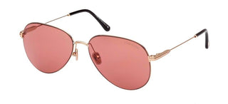 Tom Ford PORSCHA FT 0993 unisex Gold Pilot Sunglasses