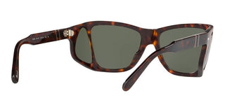 Persol PO 0009 unisex Havana Geometric Sunglasses