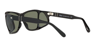 Persol PO 0009 unisex Black Geometric Sunglasses