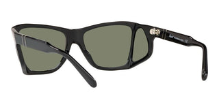 Persol PO 0009 unisex Black Geometric Sunglasses