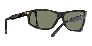 Persol PO 0009 unisex Black Geometric Sunglasses