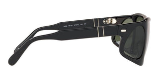 Persol PO 0009 unisex Black Geometric Sunglasses
