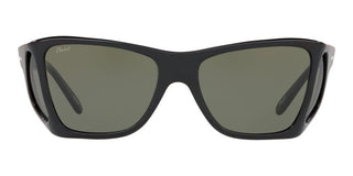 Persol PO 0009 unisex Black Geometric Sunglasses