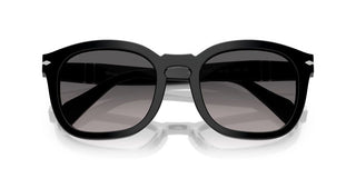 Persol Po 0082s Unisex Black Squared Sunglasses