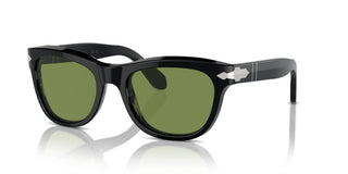 Persol Po 0086s Unisex Black Squared Sunglasses