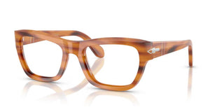 Persol PO 0091V unisex Havana Cat Eye Eyeglasses
