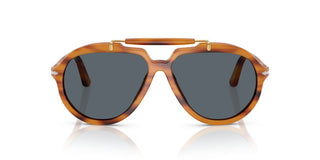 Persol Po 0202s Unisex Brown Pilot Sunglasses
