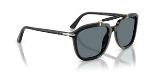 Persol Po 0203s Unisex Black Squared Sunglasses