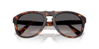 Persol PO 0649NE unisex Havana Pilot Sunglasses
