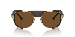 Persol PO 1013SZ men Gold Geometric Sunglasses