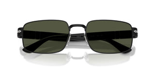 Persol PO 1022S unisex Black Rectangle Sunglasses
