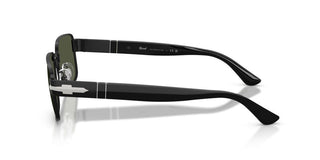 Persol PO 1022S unisex Black Rectangle Sunglasses