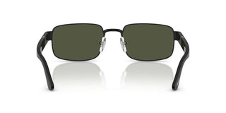Persol PO 1022S unisex Black Rectangle Sunglasses