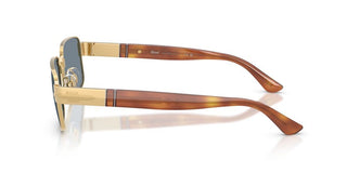 Persol PO 1022S unisex Gold Rectangle Sunglasses