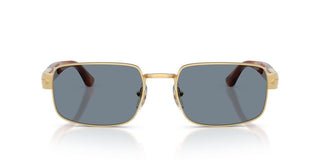 Persol PO 1022S unisex Gold Rectangle Sunglasses